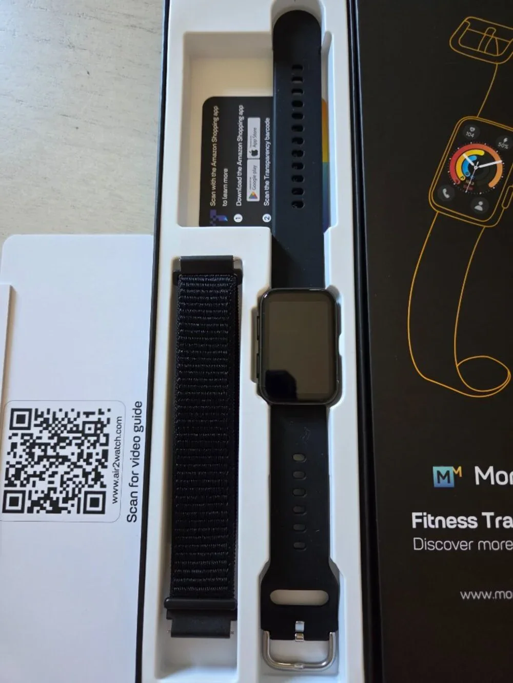 MorePro Health Fitness Tracker, 24/7 Heart Rate Blood Pressure & Oxygen
